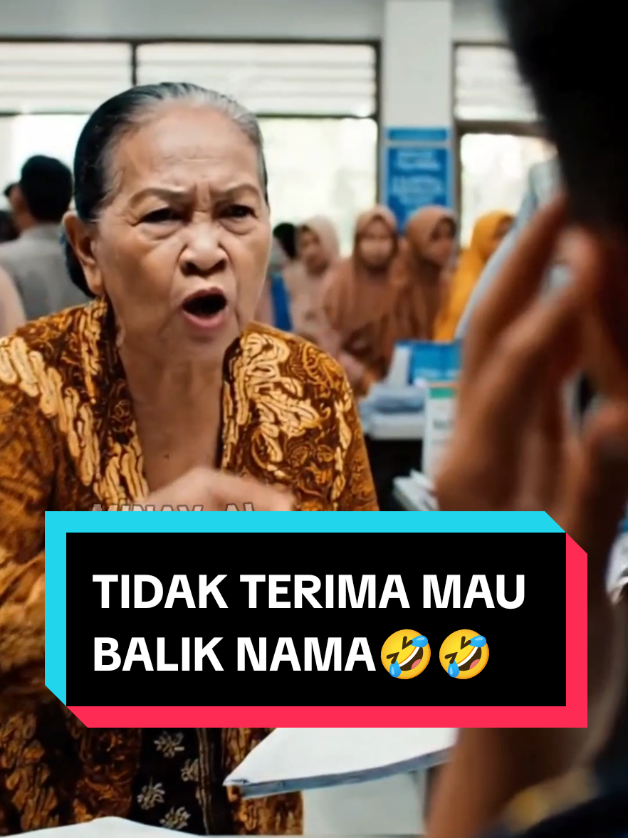 TIDAK TERIMA MAU DI BALIK NAMA, POLISI BINGUNG🤣🤣 #vidioviral  #vidiolucu  #komedi  #hiburan 