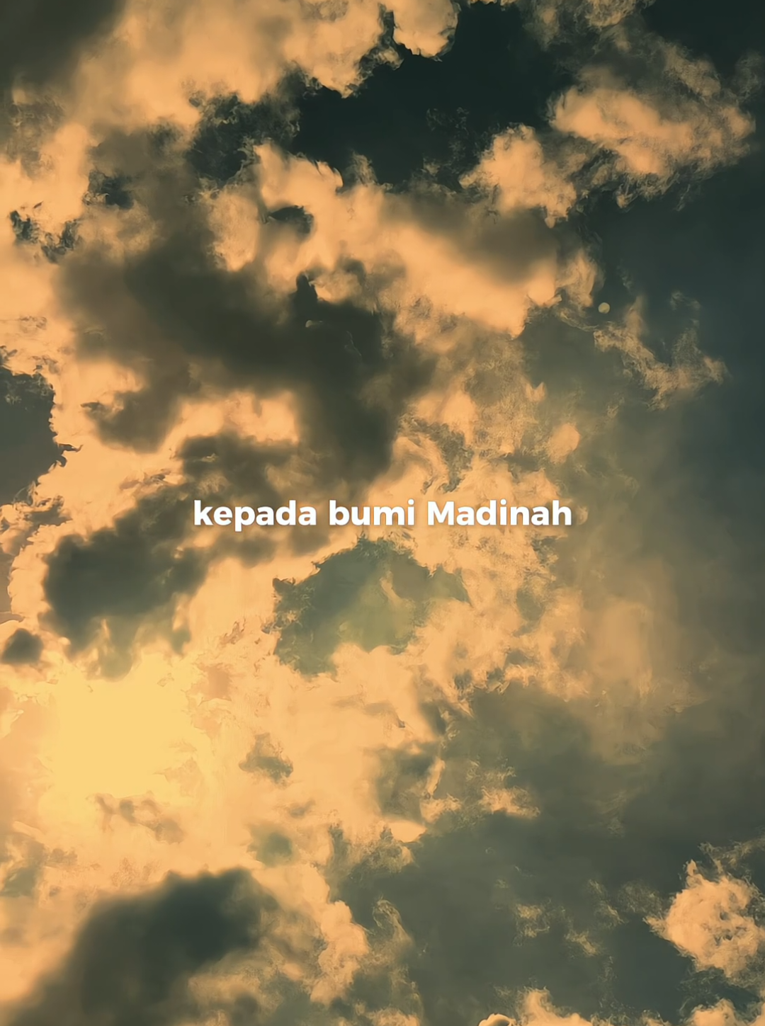 Rindu Madinah🎧🍃 #overlay #liriklagu 