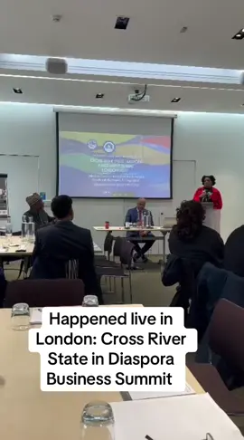 Happened live in London: Cross Riverians in Diaspora Business Summit #CalabarFestival2025 #carnivalcalabar2025 #precalabarfestivalconcert #beyoundtheimaginable #tracesoftime 