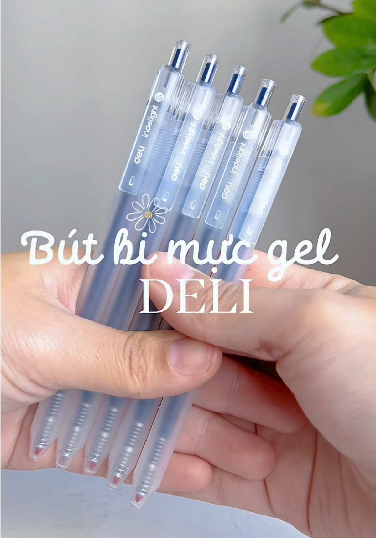 Mấy bà thử bút mực gel này của nhà Deli chưa #butbimucgel #deli #delivietnam #cobezizi #review 