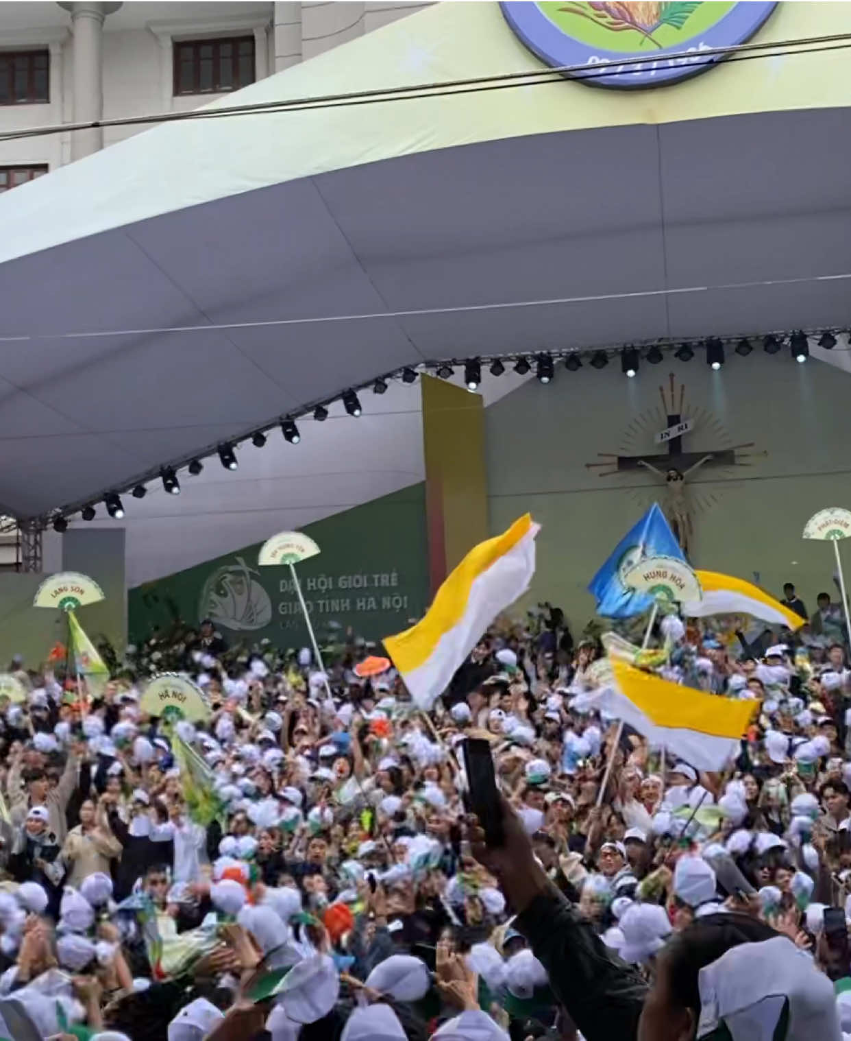 Đại Hội Giới Trẻ - Giáo Tỉnh Hà Nội Lần Thứ XXI#conggiao #daihoigioitregiaotinhhanoi #giaophanthaibinhxinchao 