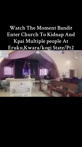 The moment bandit enter church to kidnap multiple people  Please repost and share cuz we need help 