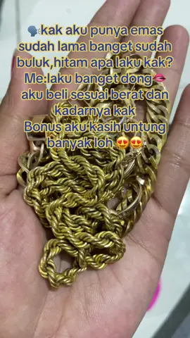 Yuk kak yang punya emas lawas mau jual tapi tidak mau rugi solusinya jual ke aku biar untung😍😎 #fypviralシ  #masukberanda  #tiktokviral  #jualbeliemas  #banjarnegaraterkini 