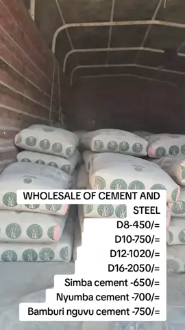 #WHOLESALE OF CEMENT AND STEEL              D8-450/=              D10-750/=              D12-1020/=              D16-2050/=   Simba cement -650/=   Nyumba cement -700/=  Bamburi nguvu cement -750/=#narocktitokers #bugomatiktokers #kenyastiktokers #qatar🇶🇦 #kenyansinsaudia🇸🇦🇸🇦🇰🇪🇰🇪 #kenyansinqatar🇶🇦🇶🇦🇰🇪🇰🇪 #bamburitiktokers #kakamengatiktokers 