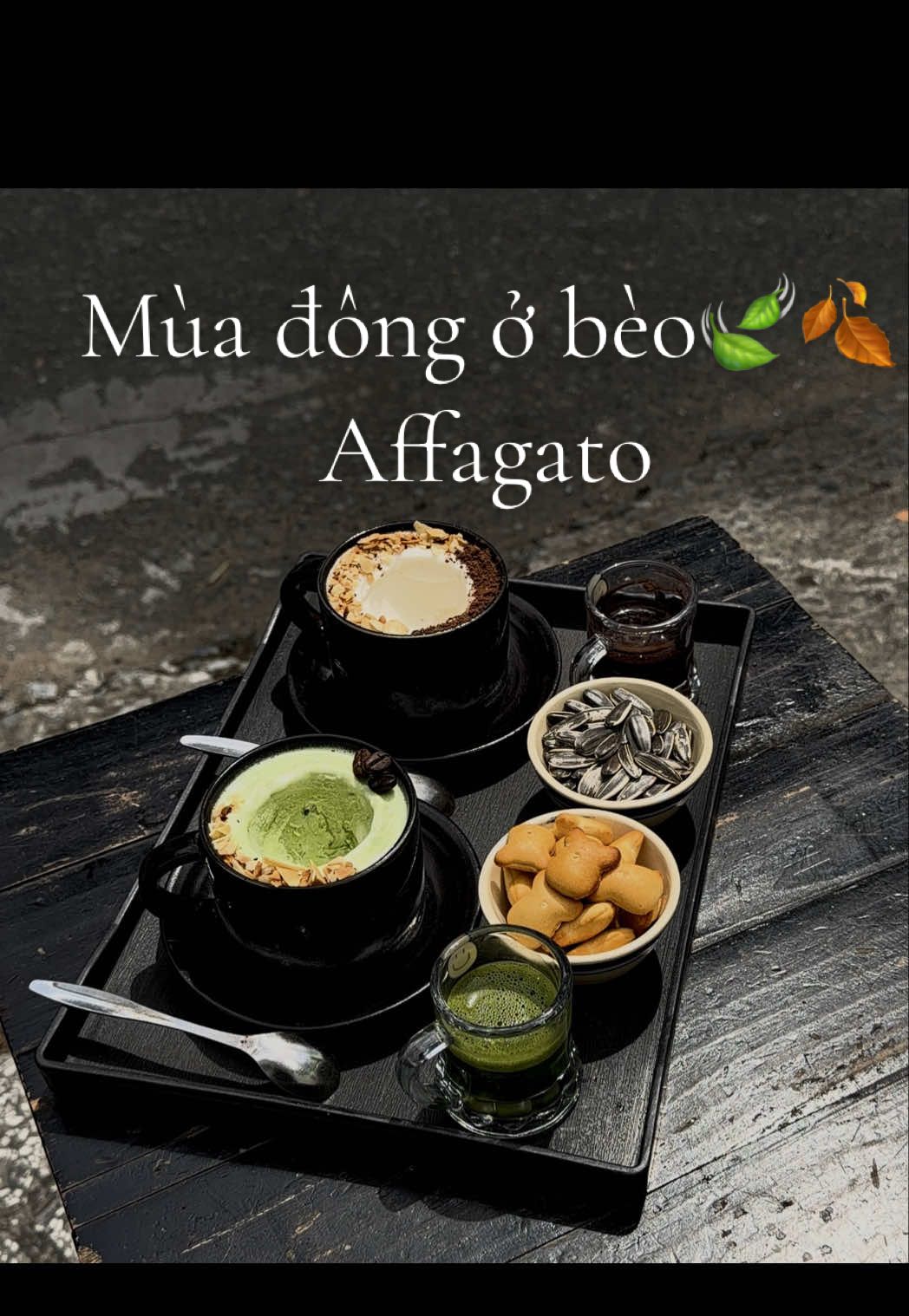 Mùa đông ở bèo🍃🍂 #xuhuong #tiemcaphebeo #affagato #fyp #xh 