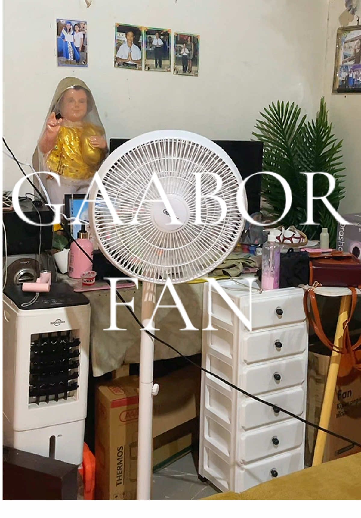 Very neat tingnan sa bahay, malakas na din yung buga niya ng hangin #gaaborstandfan #gaaborph #standfan 