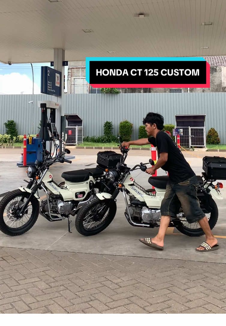 Dua unit dari basic motor berbeda , honda karisma dan honda supra 125 #hondact #hondact125 #hondasupra125 #motorcustom #ct125thailand 