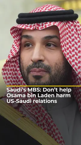 Sitting next to US President Donald Trump, Saudi Crown Prince Mohammed bin Salman said that Osama bin Laden led the 9/11 attacks on the United States to destroy US-Saudi relations, adding that whoever believes otherwise is furthering that goal. #news