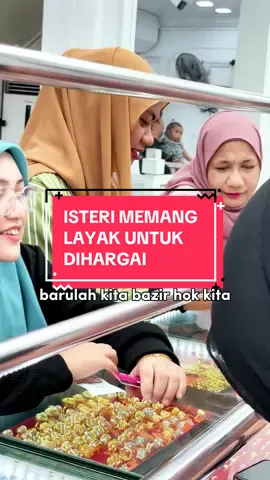 “Awak dah banyak berkorban untuk keluarga..Hari ini biar abang pula mewahkan awak seperti ratu” #emas916 #emasmurah #terengganu #beliemasbelibahagia #kedaiemaslelongmaya  @Abe Mie | Emas Maya  @Abe Mie | Emas Maya  @Abe Mie | Emas Maya 