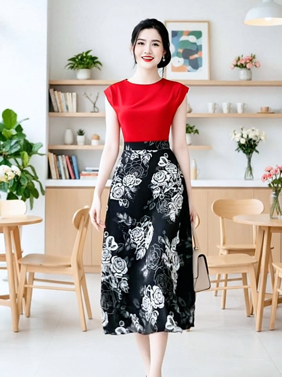 Mặc váy vào là tự nhiên muốn chụp vài tấm ảnh liền 📸🌷 #thoitrangnu #thoitrang #vaydutiecsangchanh #vaydutiec #xuhuongtiktok 