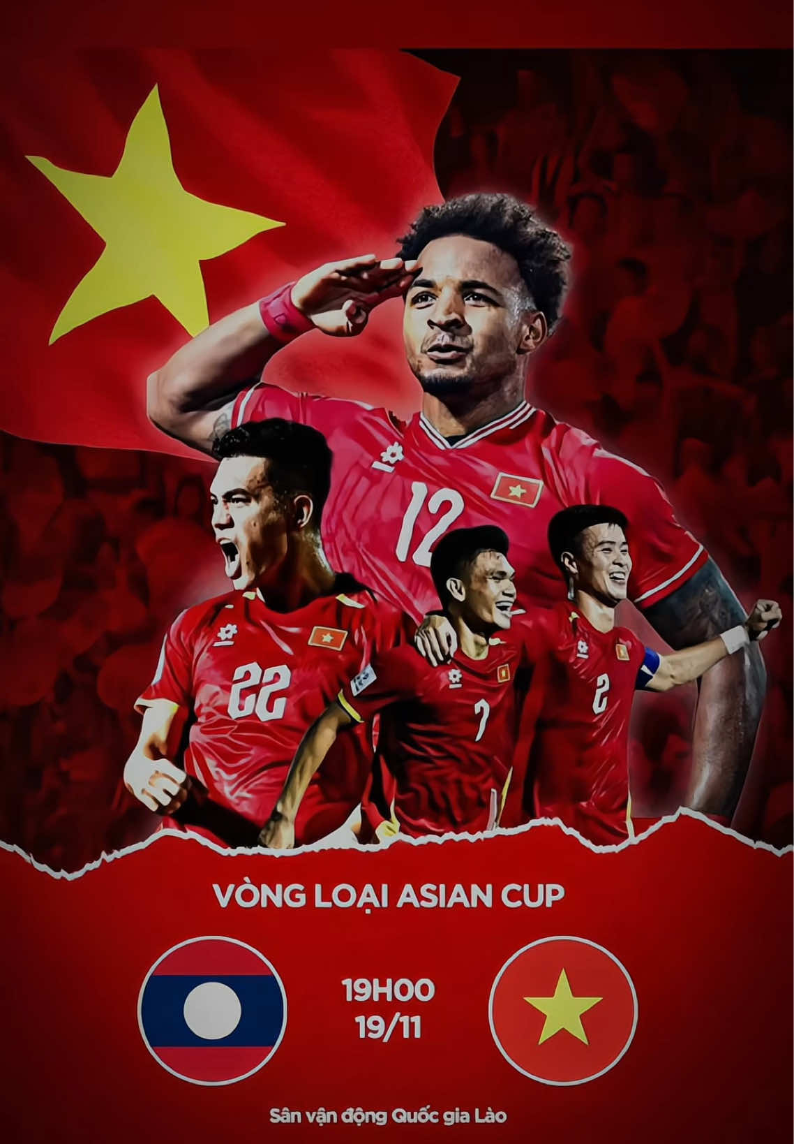 📌❗️19h tối nay,chúng ta lại có hẹn với Lào,cùng sự trở lại của Xuân Son !! 🔥🔥#vietnam #asiancup2027 #nguyenxuanson #football #viral 
