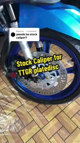 Replying to @️ allgoods lang boss konting tabas lang samat bracket nya para mawala yung ingay nya👍🛵 #platedisc #ttgr #motorparts #motorcycleupgrades #moto 