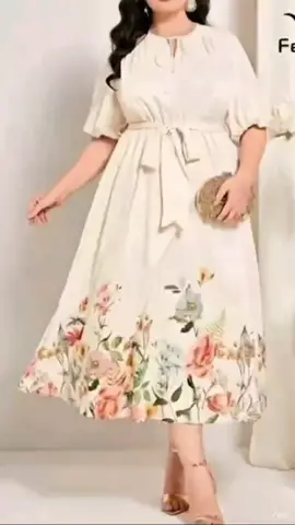 “Ipakita ang natural na ganda mo sa boho floral style!“Plus size friendly, flattering sa waist dahil sa belt, at long sleeves para chic at comfy. Flowy at elegant, perfect para sa casual o special occasions. Hindi lang fashion—ito ay confidence boost na mai-suot mo araw-araw!”  #BohoMaxiDress #CurvyStyle #PlusSizeOOTD #FloralElegance #confidentcurves 