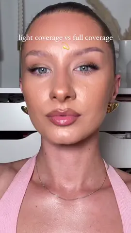 Which one do you prefer?💘 light vs full coverage concealer ✨ @lorealparis infallible more than concealer  @lorealparis true match radiance serum concealer  #makeup #concealer #lorealparis #lorealconcealer #concealer #lightcoveragemakeup #fullcoverageconcealer #concealerhack #concealertutorial #makeuptutorial #makeupinspo #makeuphacks #makeupvideos #wakeupandmakeup #unfilteredmakeup #beautytips #makeupreels 