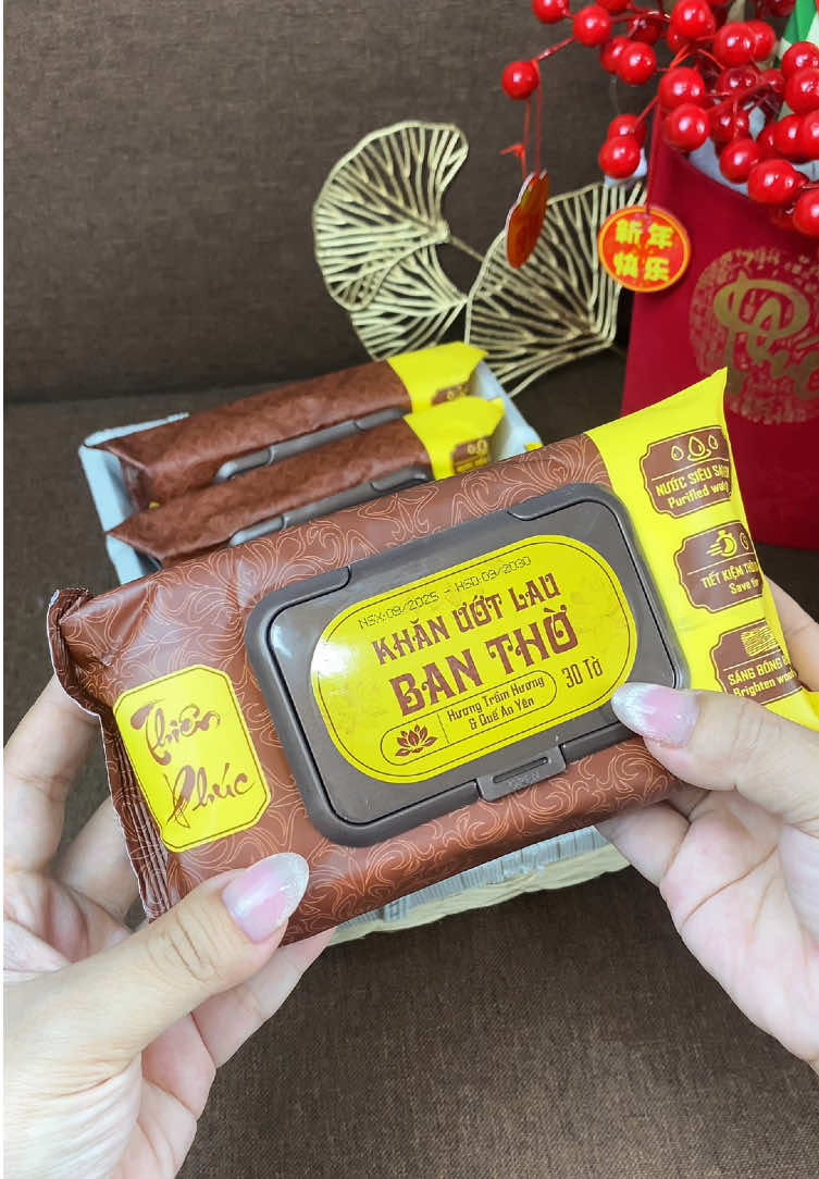 Khăn ướt lau ban thờ Thiên Phúc #khanuotlaubantho #khanlaubantho #khanlaubanthothienphuc #khanuotlaubanthothienphuc #viral 