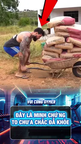 Minh Chứng Cho Việc To Chưa Chắc Đã Khỏe #thehinh #gym #xuhuong 