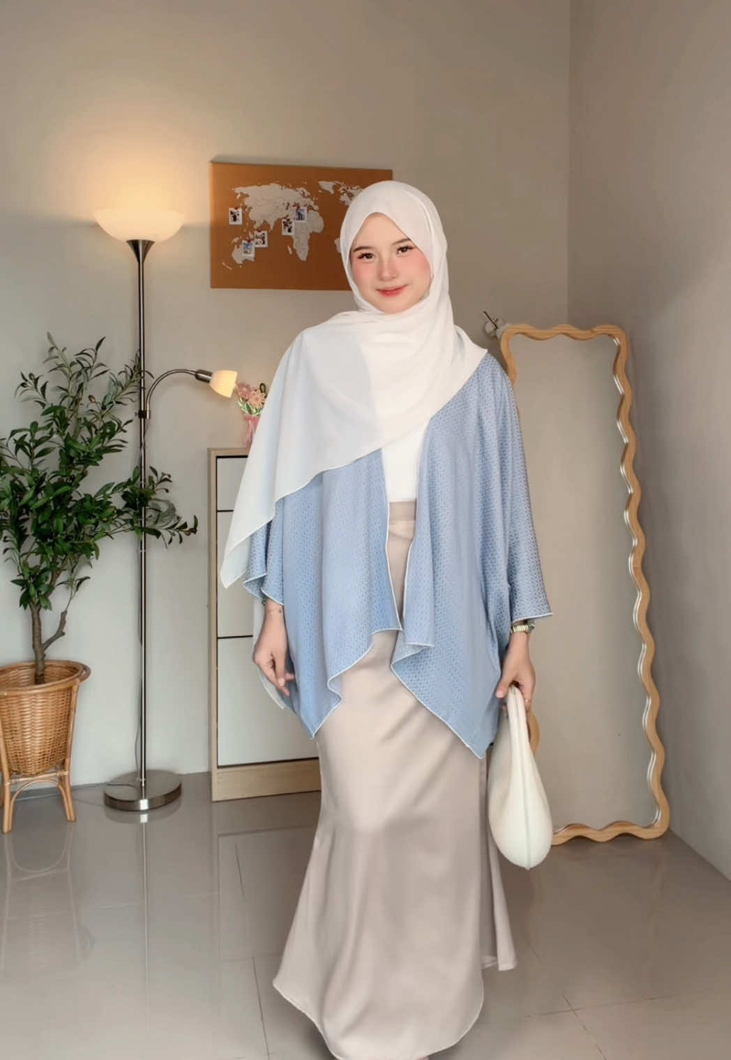 outer & skirt @fivefourite wear ☁️💗