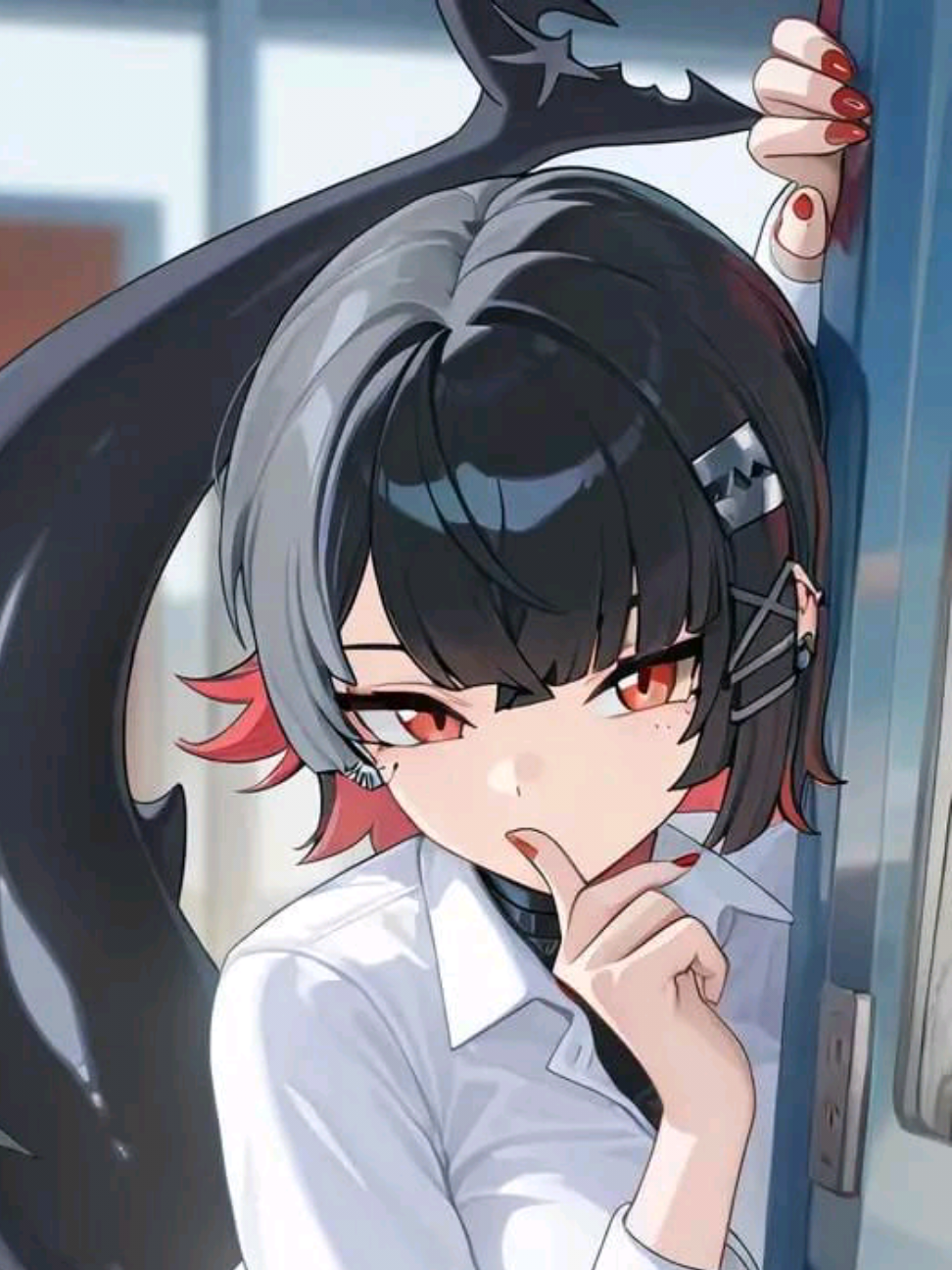 when sharks become humans🦈 repost hehe #zzz #zenlesszonezero #ellenjoe #ellenjoezenlesszonezero #foryou 