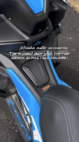 ✨ Tankpad Acrylic Mirror Aerox Alpha ✨ Bikin Aerox kamu makin standout! Tankpad berbahan acrylic premium dengan efek mirror yang elegan, kuat, dan tahan gores. Sudah include lem perekat, tinggal pasang—simple, rapi, dan nempel kuat. Upgrade kecil, efeknya besar. Motor makin keren, proteksi makin maksimal. 💯🔥 #fyp #aerox #aerox155 #aeroxalpha #tankpadaerox 