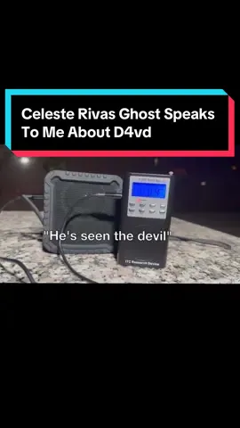 Celeste Rivas Ghost Speaks To Me About D4vd #d4vd #celeste #paranormaltiktok #ghosthunting #fyp 