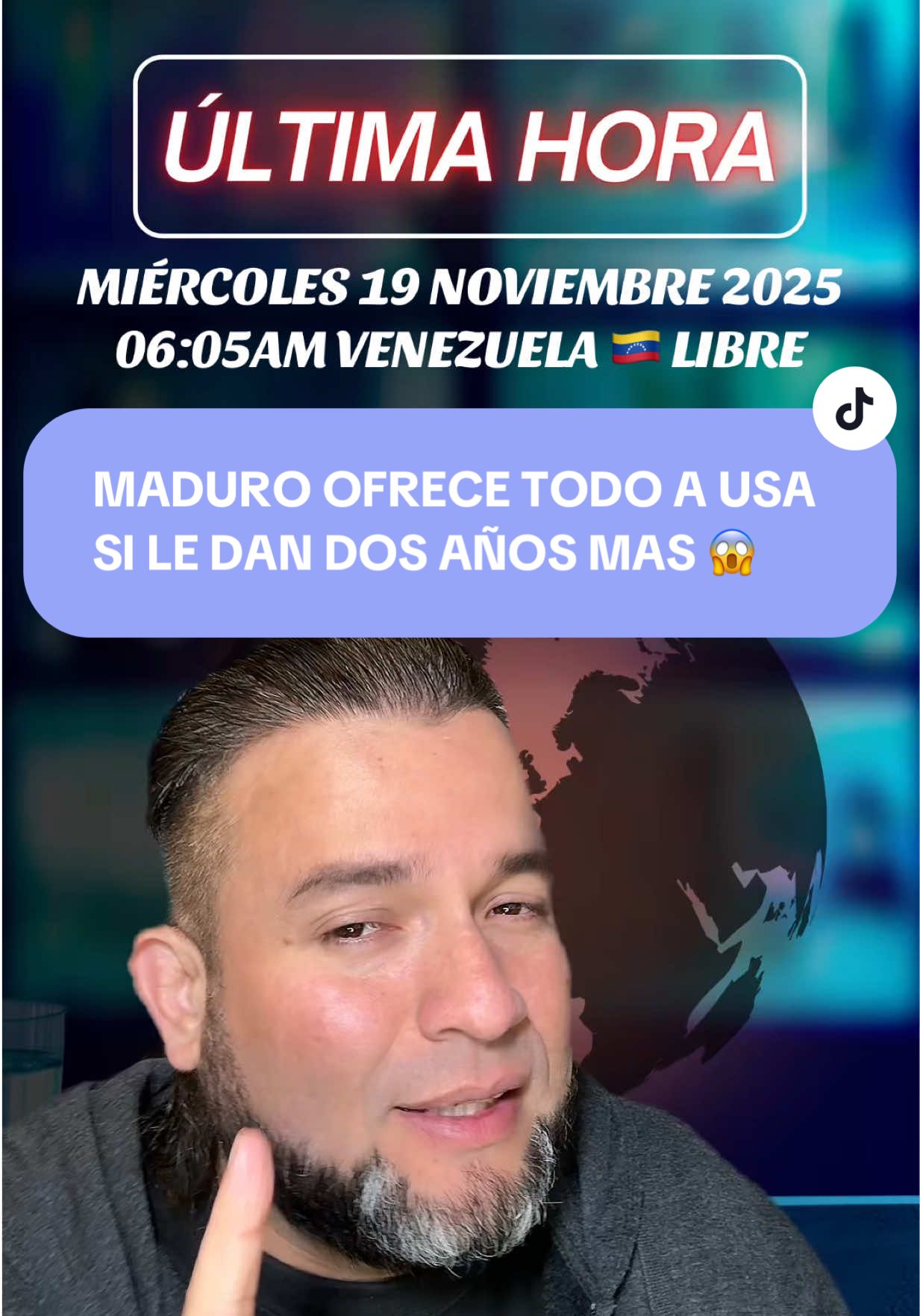 🚨 ÚLTIMA HORA — LA VERDAD DETRÁS DEL “OFRECIMIENTO” DE MADURO 🚨La revelación del New York Times confirma lo que muchos sospechábamos: Nicolás Maduro intentó negociar su permanencia en el poder por dos años más, ofreciendo una salida “gradual” mientras Estados Unidos —bajo autorización de Donald Trump— sostenía contactos extraoficiales y la CIA preparaba el escenario ante posibles operaciones futuras. #jonatanpalaciosnews #trumpentreavenezuela @Jonatan Palacios @JP NEWS Investigaciones 