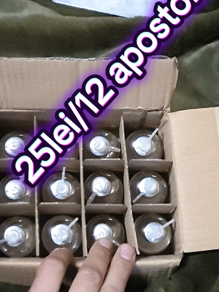 #dezinfectant #glicerina #ofertă #chilipir #fyp  12 sticluțe cu dezinfectant la doar 25 de lei.