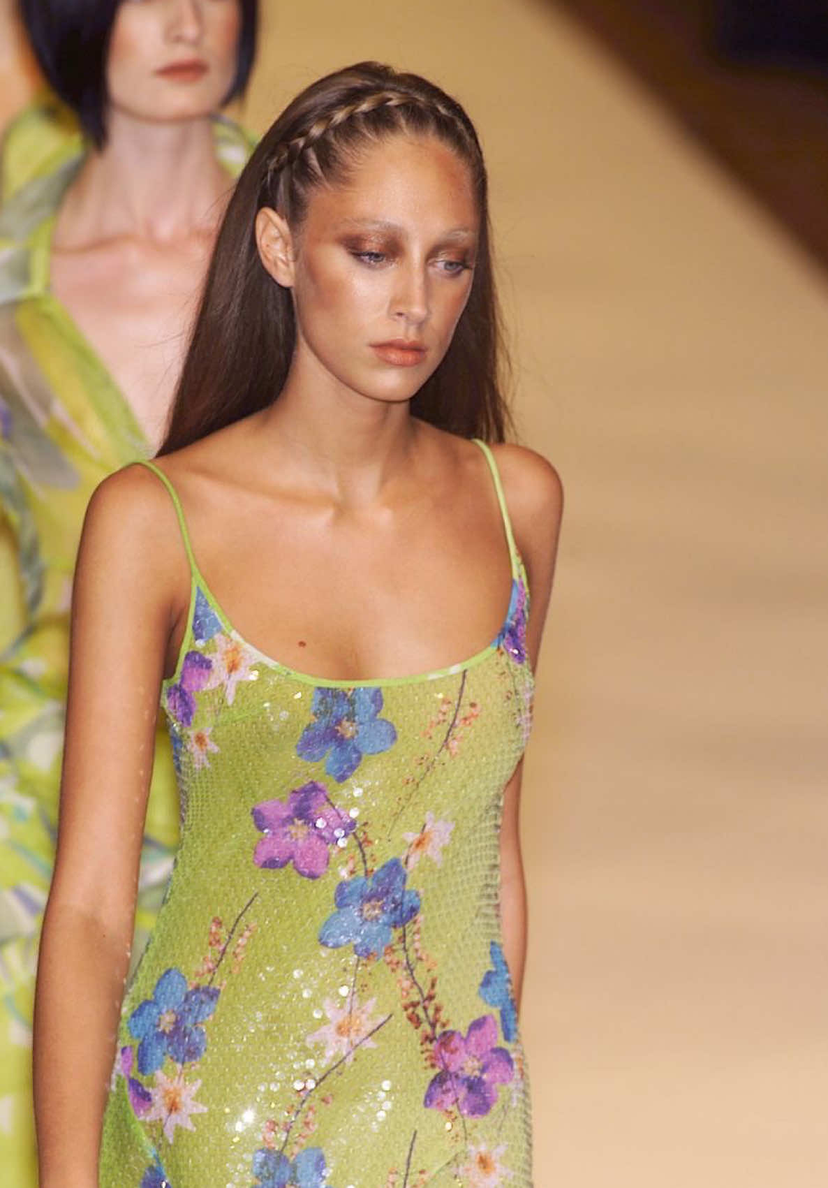 talytha pugliesi for balmain ss01 rtw - only thing i love about this collection is her lol -  #fy #fyp #Runway #models #archivefashion 