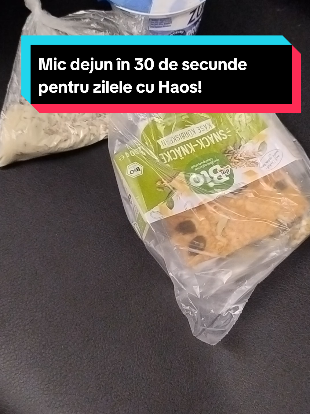 Nu lăsa lipsa de timp să-ți saboteze dieta! Dimineața asta a fost haos total și nu am mai apucat să-mi pregătesc nimic acasă. 🤷‍♀️ Dar știi ce? 