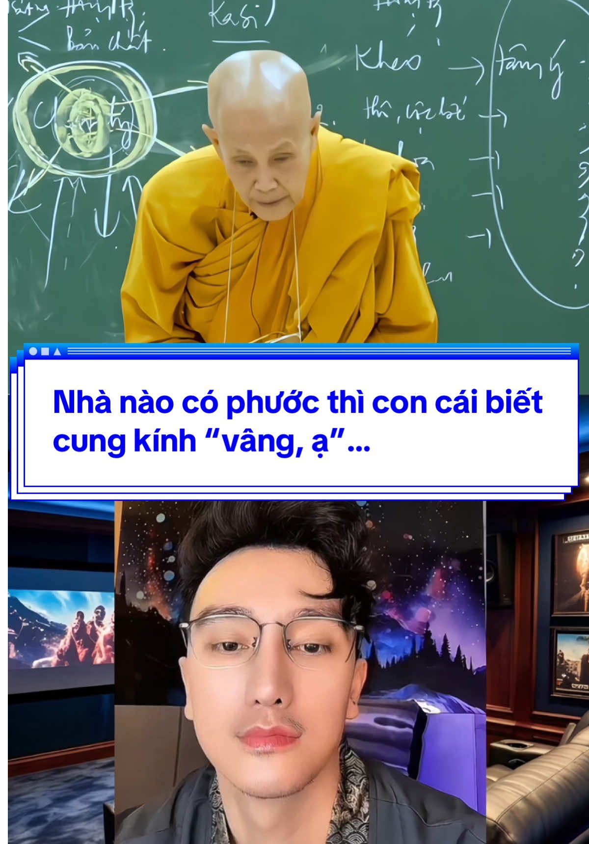 🔥Mặc dù không phải người gốc Bắc, nhưng xưa giờ mình luôn giữ thói quen xưng hô “dạ, vâng” với bất kể ai lớn tuổi hơn. Và mình cực kỳ dị ứng với ai nhỏ tuổi hơn mà “ừ, uh, um” khi nói chuyện. Mình không phải tuýp người thích bắt lỗi nhưng cái kiểu nói chuyện “giếng bằng ao, tao bằng mày” là điều mình ghét nhất. Mình thấy người Bắc luôn xưng hô “vâng, dạ” trong giao tiếp. Đó là điểm mình thích nhất, nhưng điểm khiến mình không thích nhất ở họ lại chính là thói quen hay văng tục. #ggiakhanh #sucotamtam #tinhxaphaphue #phatphapnhiemmau 