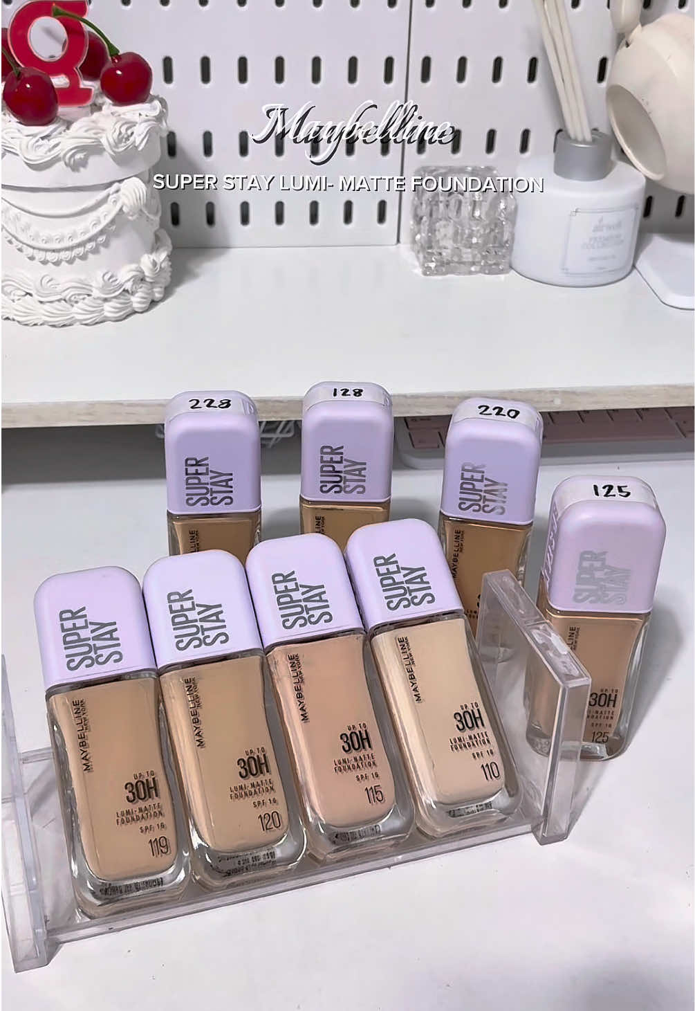 @Maybelline New York PH lumi-matte swatches❤️   #fyp #fypシ゚ #makeup #maybelline #maybellinesuperstay 