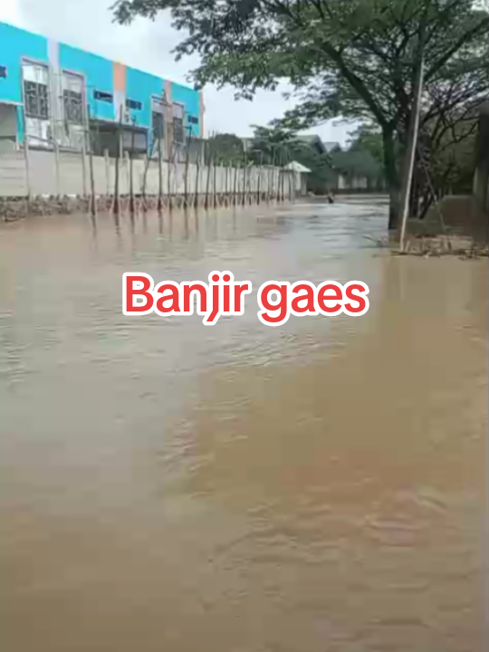 Banjir gaes #banjir #tangerang
