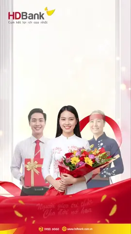 ❤️ TUẦN LỄ TRI ÂN NHÀ GIÁO - ƯU ĐÃI HẤP DẪN TỪ HDBANK ❤️ 💐 HDBank gửi lời cảm ơn chân thành đến Quý Thầy Cô giáo và những Khách hàng đã đang hàng ngày gieo mầm tri thức. Nhân dịp Ngày Nhà giáo Việt Nam, HDBank kính dành tặng riêng đến Quý Thầy Cô ưu đãi hấp dẫn trong suốt tuần Lễ Tri Ân.​ ​ ⏰ Từ ngày 17- 21/11/2025, Quý Khách hàng đang hoặc đã công tác trong ngành giáo dục khi gửi mới hoặc tái tục tiết kiệm từ 50 triệu đồng sẽ nhận ưu đãi đặc biệt.​ ​ 👩‍🏫 Áp dụng cho giáo viên, giảng viên, CBNV trường học ở mọi cấp bậc, bao gồm cả thỉnh giảng và đã nghỉ hưu khi gửi tiết kiệm tại Quầy.​ HDBank trân trọng đồng hành cùng Quý Thầy Cô trong hành trình vun bồi tri thức. ❤️​ 📞 Hotline: 1900 6060 hoặc đến CN/PGD HDBank gần nhất để được tư vấn chi tiết.​ ​ Chân thành cảm ơn.
