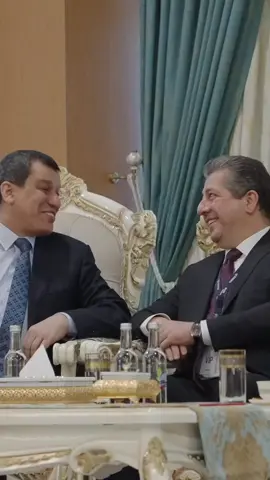 پێشوازییەکی گەرمی سەرۆک وەزیران، مەسرور بارزانی لە مەزڵووم عەبدی..  #MEPS25