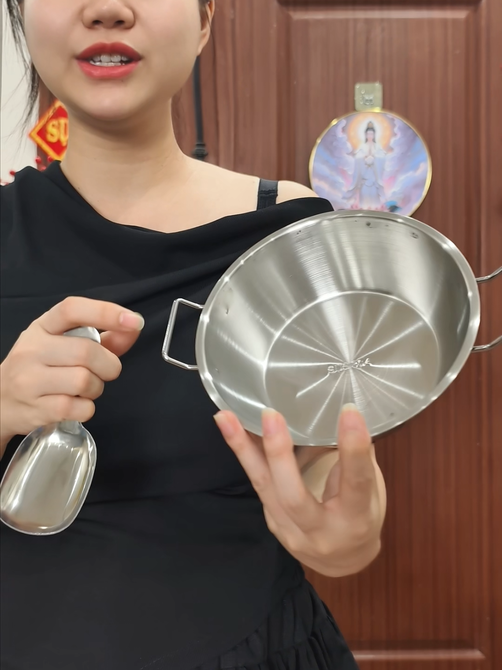 Set Khay Kèm Vỉ Lọc Dầu Chất Liệu inox sử dụng tiện lợi #khaykemvilocdau #khaydungthucan #vilocdau #cotiennhaxinh 