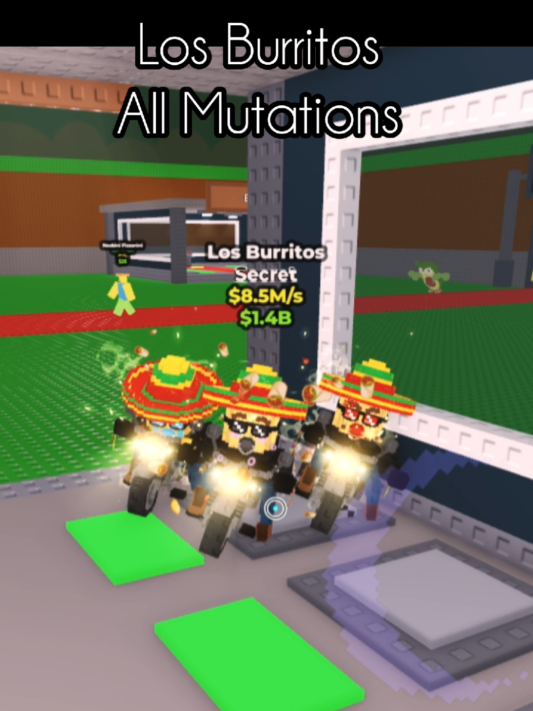 New los burritos all mutations 😱 #roblox #robloxedit #brainrot #stealabrainrot #losburritos 