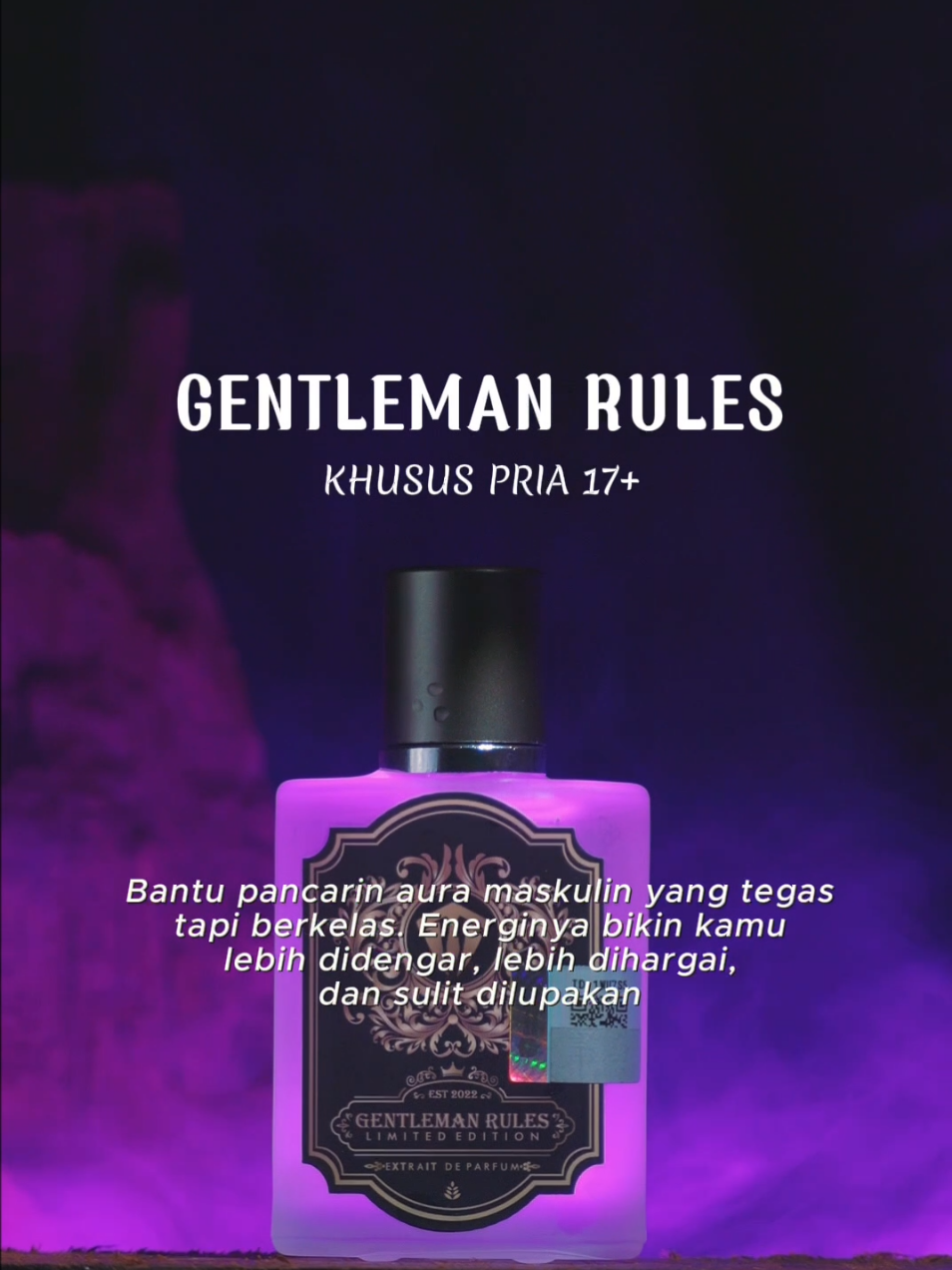 kalau kamu sudah siap buat tampil lebih maksimal. buruan coba pakai GENTLEMAN RULES dari AURASECRET! #rekomendasiparfum #meNyalaAura #EnergiPositif #AuraSecret #ParfumAura 
