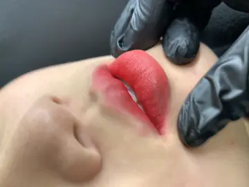 Chiếc môi xinh yêu cho khách #xu #moidep #lamdep #xu 