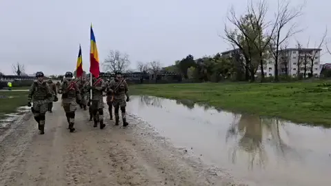Brigada 30 Garda în Poligonul Ghencea Antrenamente pentru defilare 