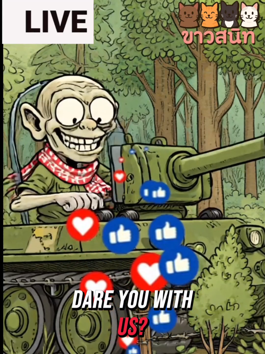 ย้อนแย้ง สมกับเป็น ท่านฮุน #cambodia #เขมร #ขาวสนิท #ประเทศไทย #thailand 