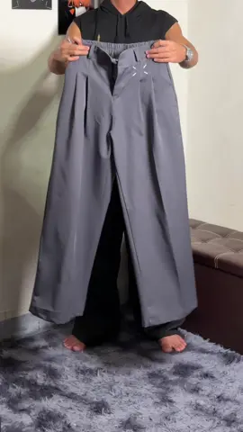 Sharp pleats, sharper style. #TikTokFashion #baggypants #pleatedpants #widelegpants #outfitinspo 