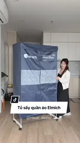 Mùa ẩm ướt đến r các bác ơi, dùng tủ sấy là quá hợp lý #hoaihayho #reviewdogiadung #tusayquanao #tusayquanaogapgon #tusayquanaoelmich 