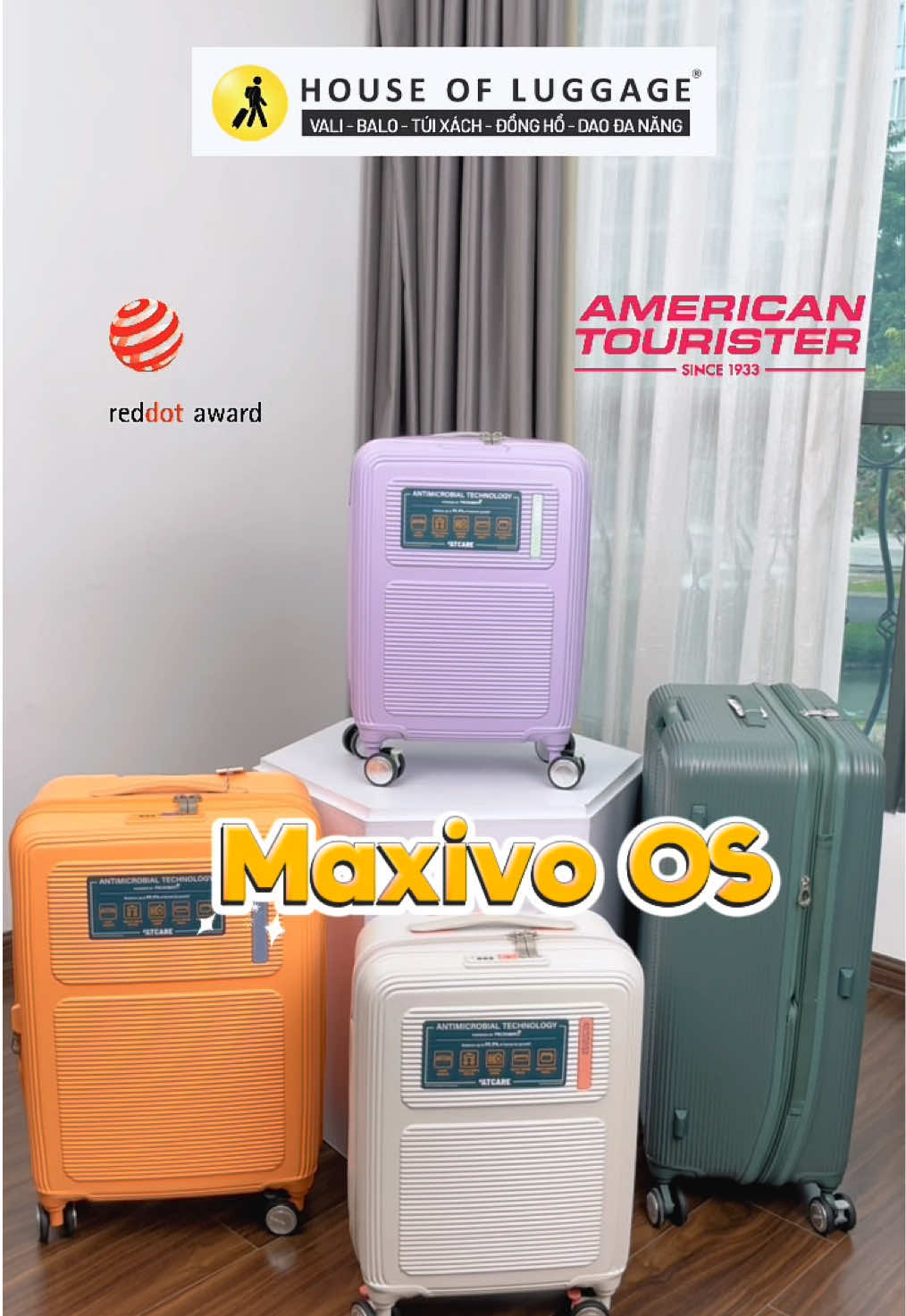 Cùng trải nghiệm sự tiện lợi và tính năng vượt trội của dòng 𝐌𝐚𝐱𝐢𝐯𝐨 𝐎𝐒 - phiên bản nâng cấp mới!  #houseofluggage #MaxivoOS #Validulich