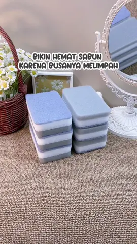 Bikin hemat sabun karena sabunnya melimpah😍💖✨ #spons #sponspencucipiring #cucipiring #peralatandapur #sponge 