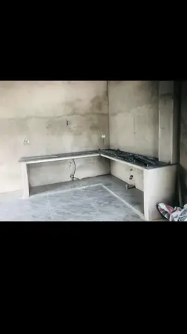 Giải pháp tủ bếp dưới xây bệ bê tông cánh kính tràn viền #tubep #tubepdep #tubephiendai #noithat #noithatdep 