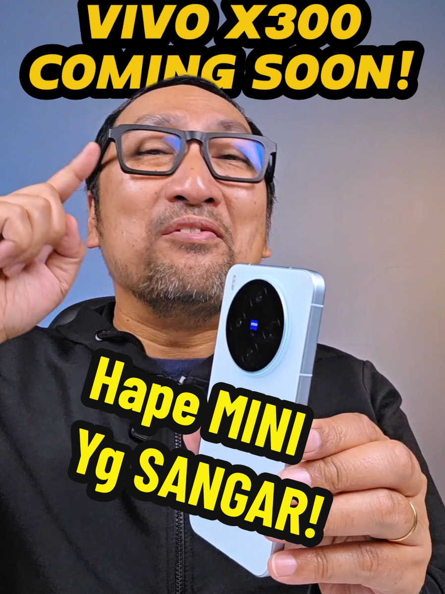 Ada yang nungguin hape mini yang sangar ini? vivo X300 nih. Kencang, kameranya juga ga beda jauh dari kakaknya