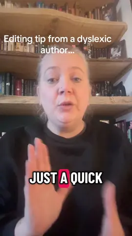 Editing tip from a dyslexic author. Hope it helps…. #writer #writertok #editingtips #writingtips #authortok 