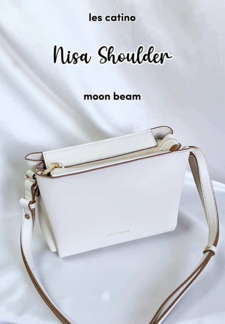 cakep bgt plisss nisa shoulder by @Les Catino 😍💗 #lescatino #lescatinobag #nisashoulderbag #taswanita #taslescatino 