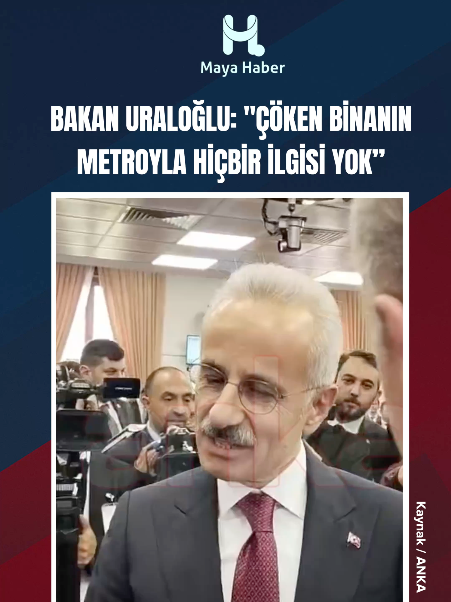 TBMM Plan ve Bütçe Komisyonu’na katılan Ulaştırma ve Altyapı Bakanı Abdülkadir Uraloğlu, Gebze’de çöken ve daha sonra boşaltılan binalarla ilgili olarak: 