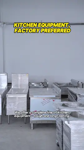 Need commercial kitchen equipment? Factory, custom solutions. Inquire now! #Hotel#Canteen #Organization#Factory #tiktok