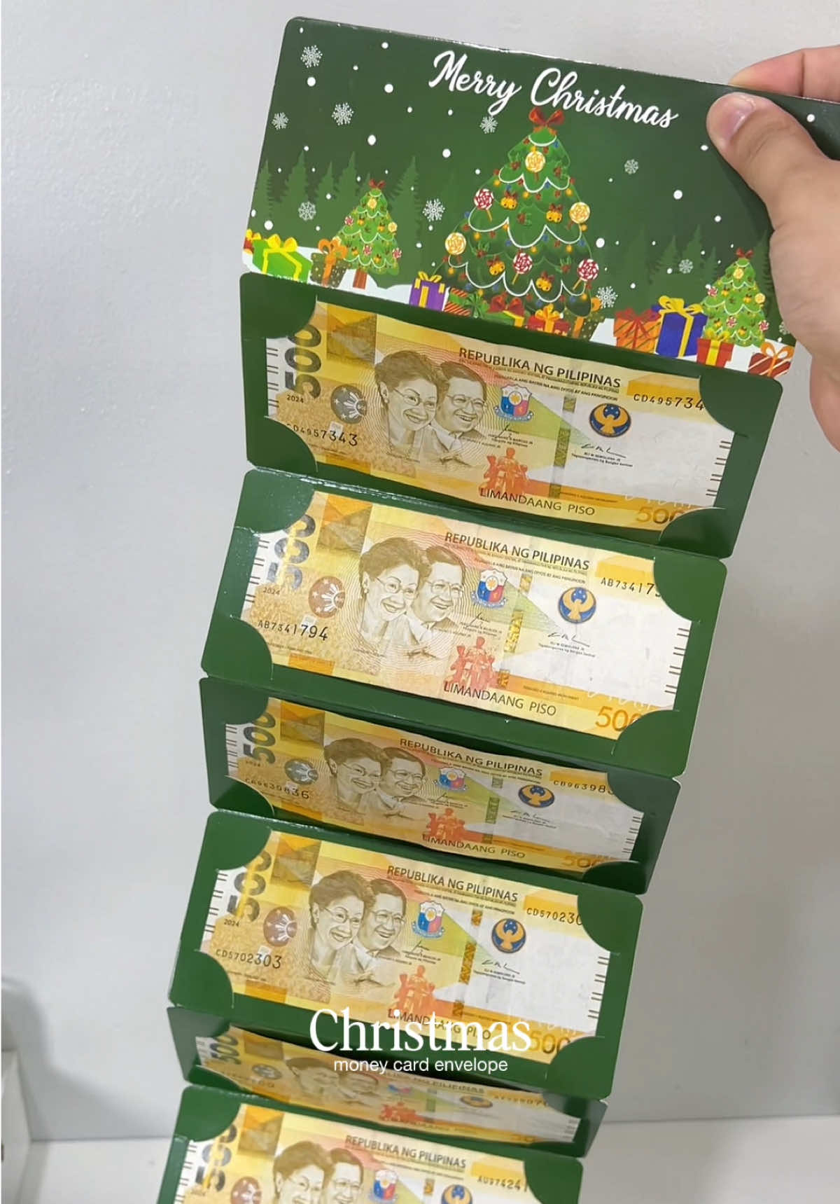 Replying to @knowmee 𐙚⋆°. No need na talaga ng ampao sa Christmas money envelope na to! #moneyenvelope #ampao #christmas #christmasgift #moneycard 